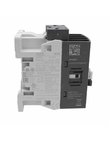 CONTACTOR AUXILIAR AF09-30-10-11 3P BOBINA 24-60V CORRIENTE ALTERNA