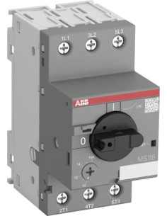 Guardamotor ABB Tipo MS116 1 0 - 1 6A 230V 50KA 2
