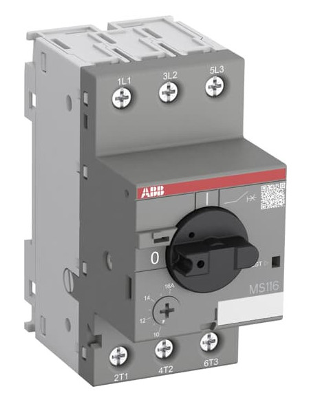 Guardamotor ABB Tipo MS116 1 0 - 1 6A 230V 50KA